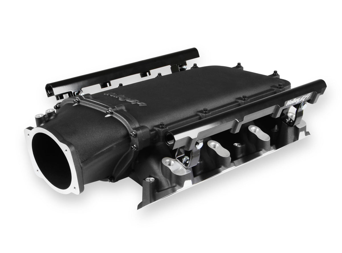 Holley EFI Ultra Lo-Ram Intake Manifold Kit - 300-680BK