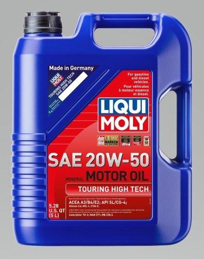 LIQUI MOLY Touring High Tech 20W-50 - 5 Liter (Case of 4) - 20114