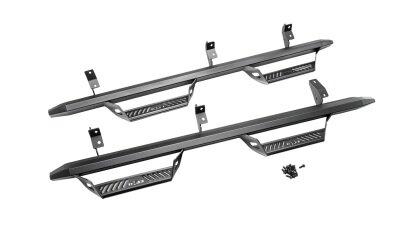 N-Fab Predator Pro Step System - Textured Black (2021-2025 Ford Bronco 4DR) - PRF2172B-TX