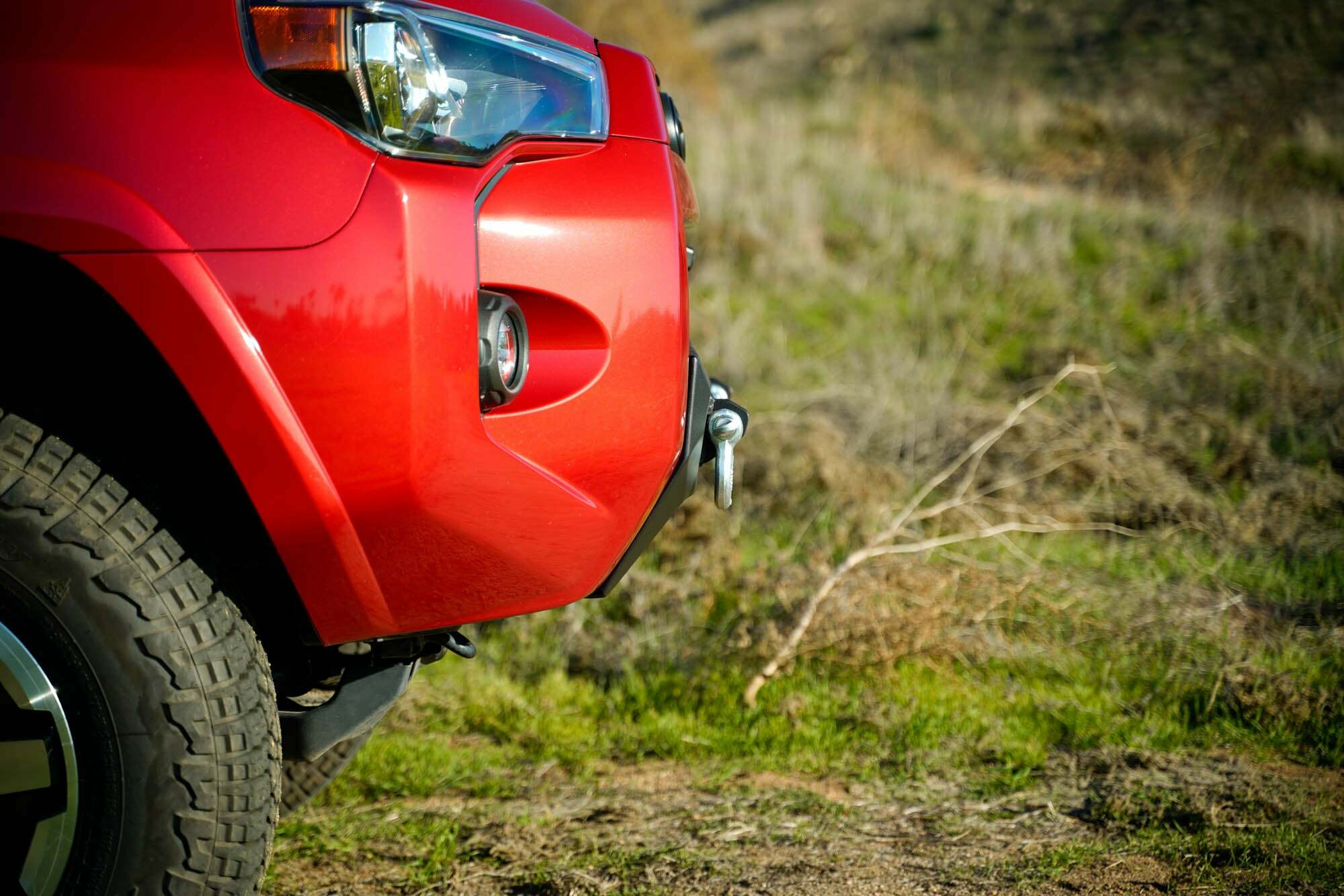 DV8 Offroad 2014-2024 Toyota 4Runner Centric Series Winch Front Bumper - FBTF3-02