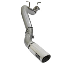 AFE Large Bore-HD 4 IN 409 Stainless Steel DPF-Back Exhaust System w/Polished Tip (2017-2019 Silverado 2500 HD, Silverado 3500 HD, Sierra 2500 HD, Sierra 3500 HD) - 49-44085-P