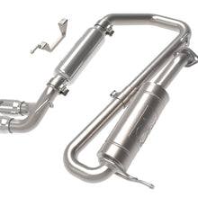 aFe Vulcan Series 2 1/4" 304 Stainless Steel Cat-Back Exhaust System - Polished Tip (2018-2021 Suzuki Jimny L4-1.5L) - 49-37020-B