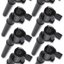 Accel 140034K-8 Coil, Ford Mod Eng 4Valve- Black -8 Pack