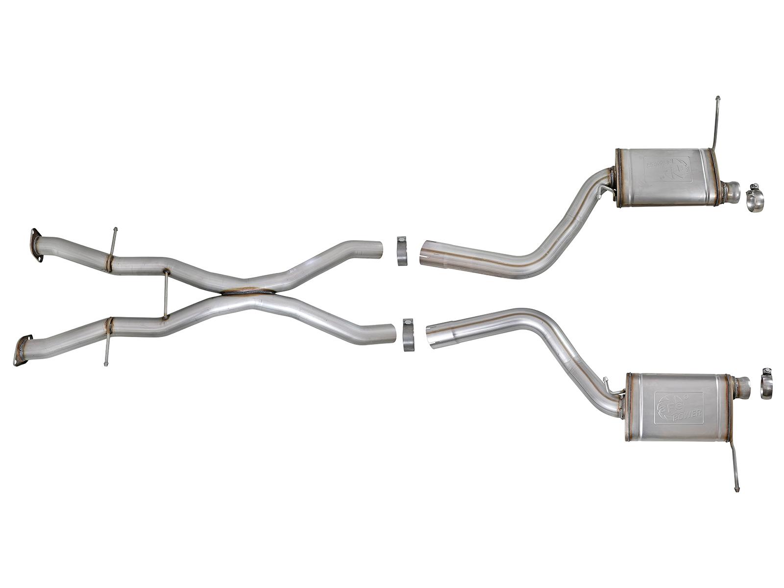 AFE Cat-Back Exhaust System (2012-2019 Jeep Grand Cherokee V8-6.4L/V8-6.2L (sc) HEMI) - 49-48053