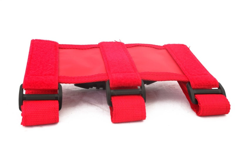 Rugged Ridge Ultimate Grab Handle Kit Red; 55-21 Jeep Cj/Wrangler / 20-21 Gladiator - 13505.03