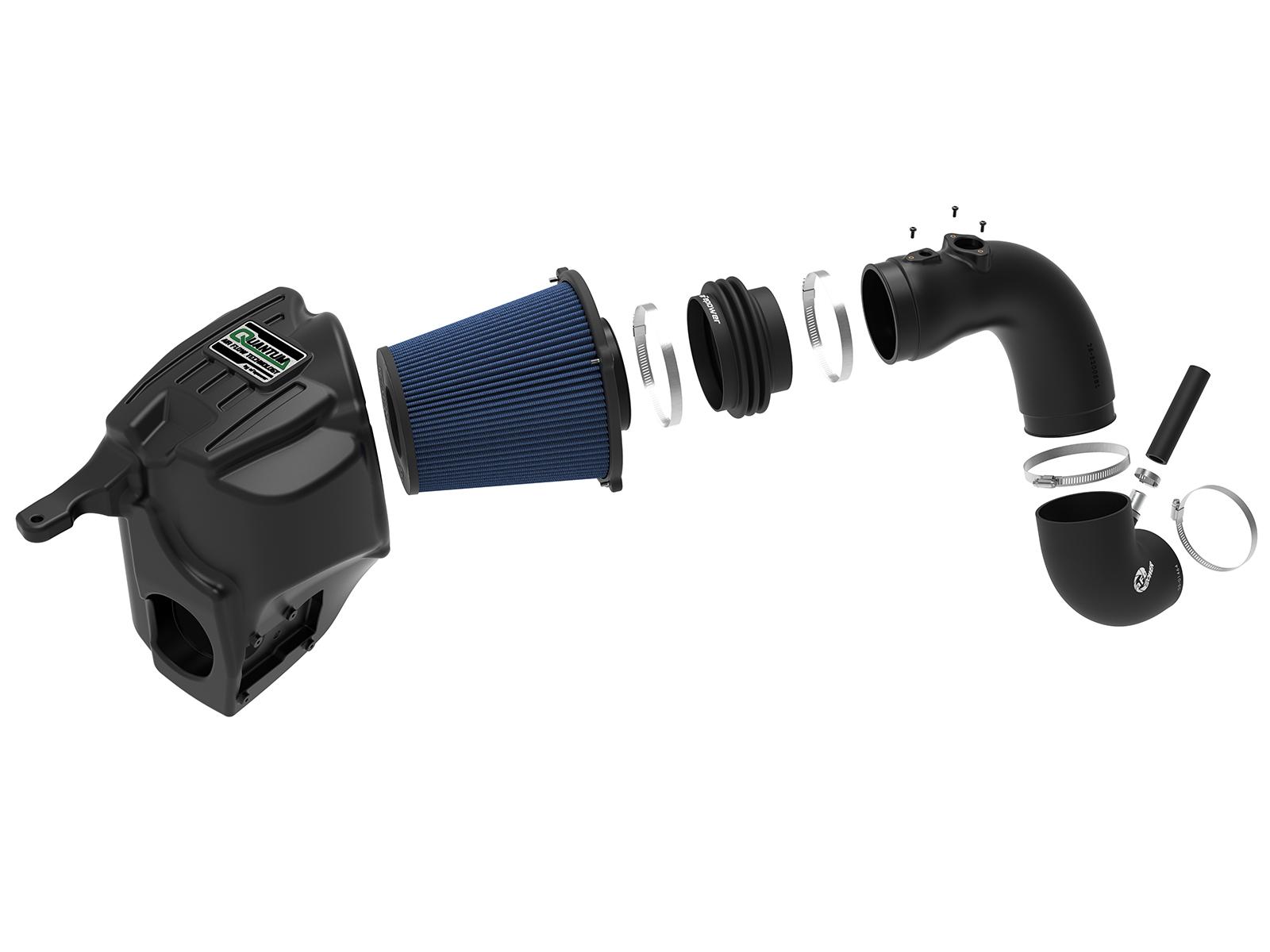 AFE QUANTUM Cold Air Intake System w/ Pro 5R Media (2013-2018 2500, 3500, 4500, 5500) - 53-10002R