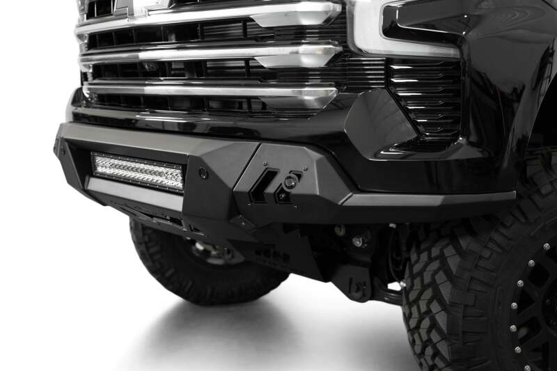 Addictive Desert Designs 2022-2025 Chevrolet Silverado 1500 Black Label Front Bumper - F140300010103