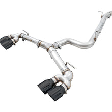 AWE Track Edition Exhaust for MK7.5 Golf R - Diamond Black Tips, 102mm - 3015-43148