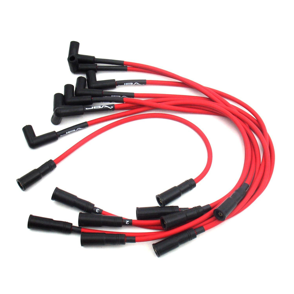 JBA 96-99 GM 5.0/5.7L Truck Red - W0832