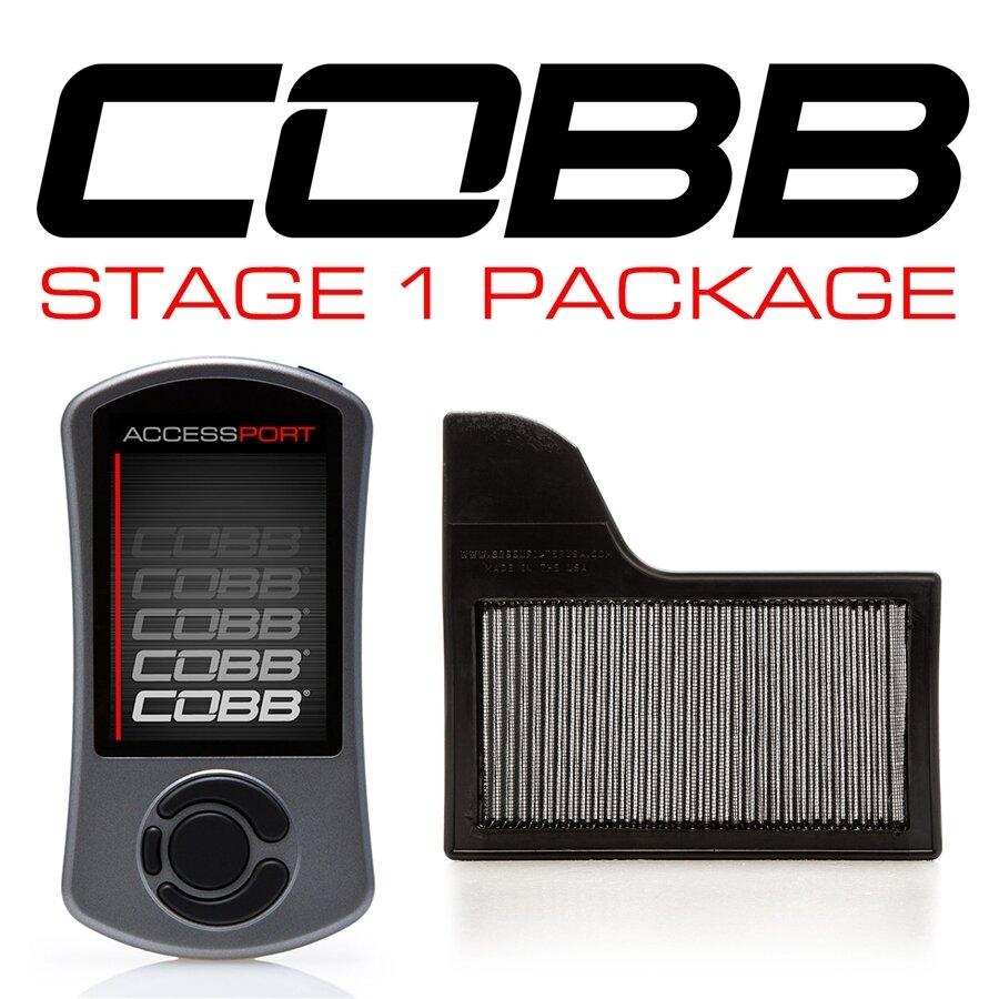 COBB 2015-2023 Mustang Ecoboost Stage 1 Power Package - 6M1X01