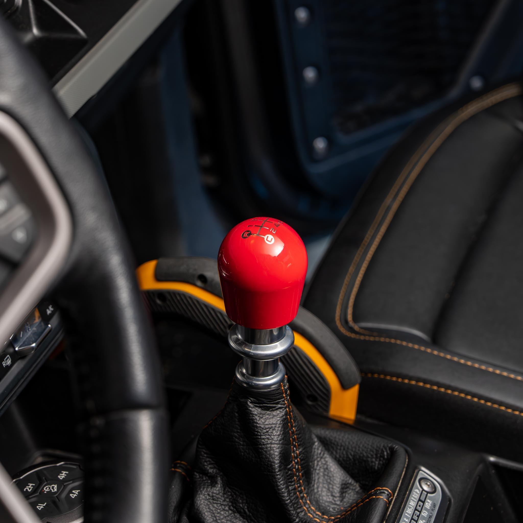 Billetworkz Weighted Shift Knob - 6-Speed with Crawl Engraving (2021+ Bronco)
