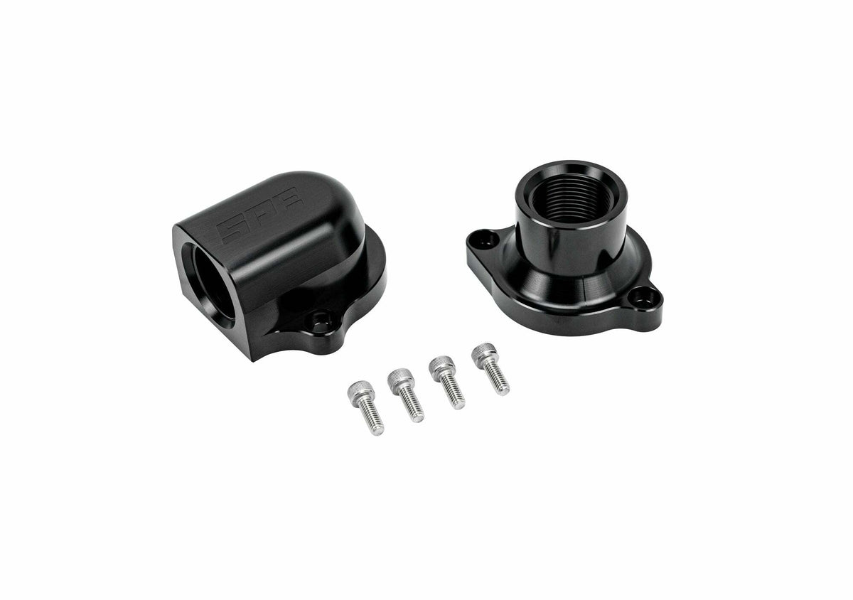 Snyder Performance Engineering Billet Upper and Lower Radiator Hose AN Adapters (7.3L Godzilla) - G100107