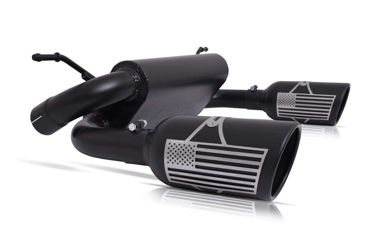Gibson Exhaust Dual Split Exhaust System (2007-2017 Wrangler) - 70-0001