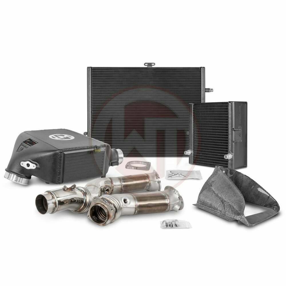 Wagner Tuning Comp. Package BMW M3-M4 S55 Intercooler / Radiator / Downpipe - 700001124.NOOPF