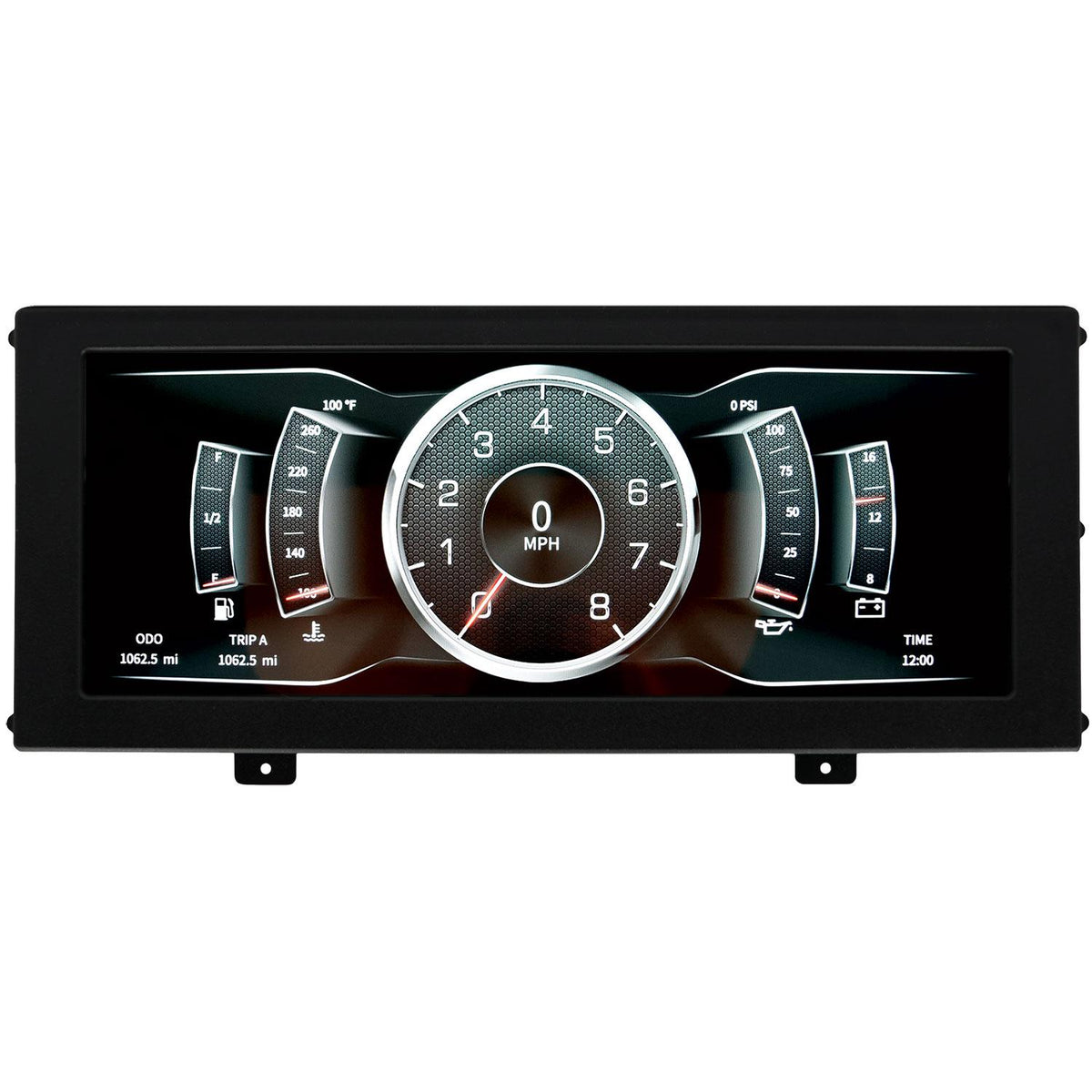 Auto Meter INVISION LCD DASH, UNIVERSAL, PANEL MOUNT - 7000