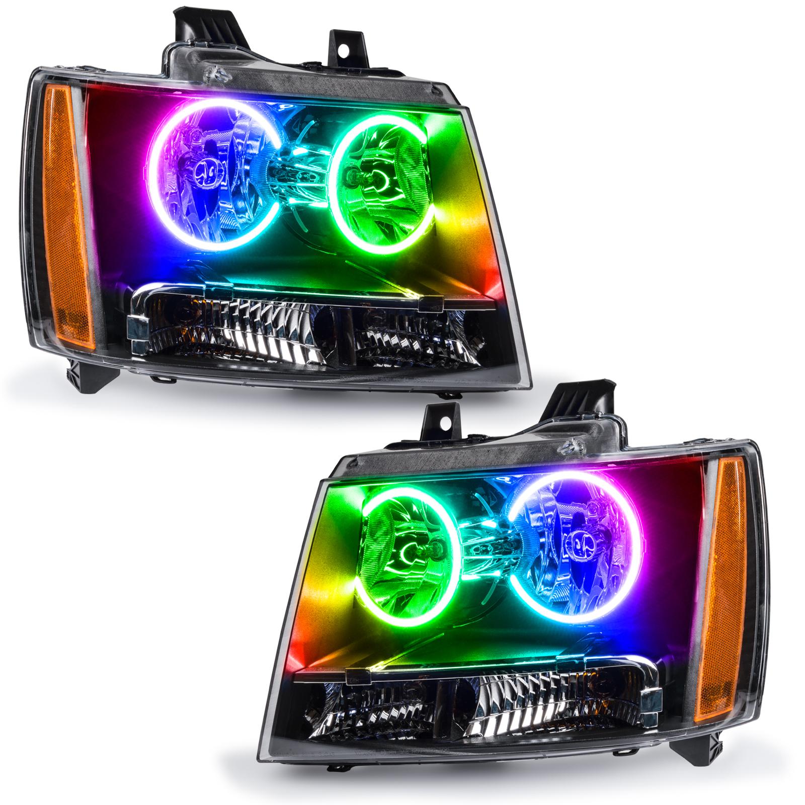 Oracle Lighting Smd Pre-Assembled Headlights, Colorshift - Simple (2007-2013 Avalanche) - 7001-504