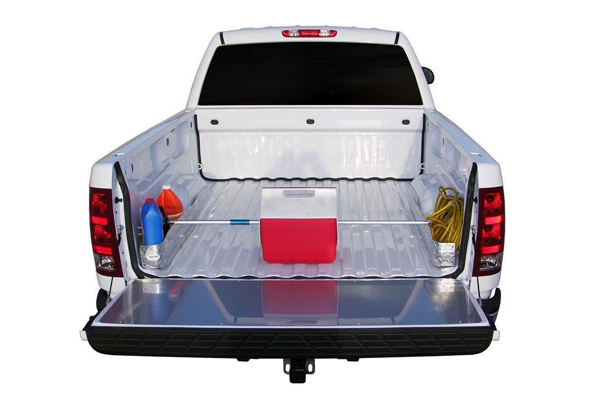 Access Cargo Mgt HD (Aluminum Diamond Tread Bed pockets with EZ Retriever) - 70035