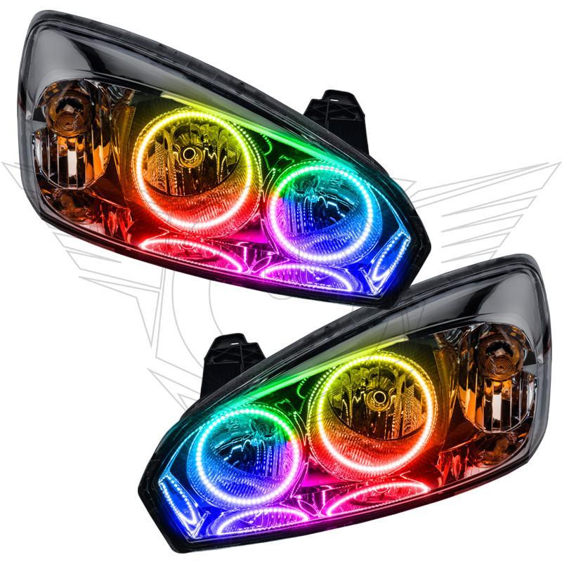 Oracle Lighting Smd Pre-Assembled Headlights, Colorshift - No Controller (2004-2007 Malibu) - 7006-334