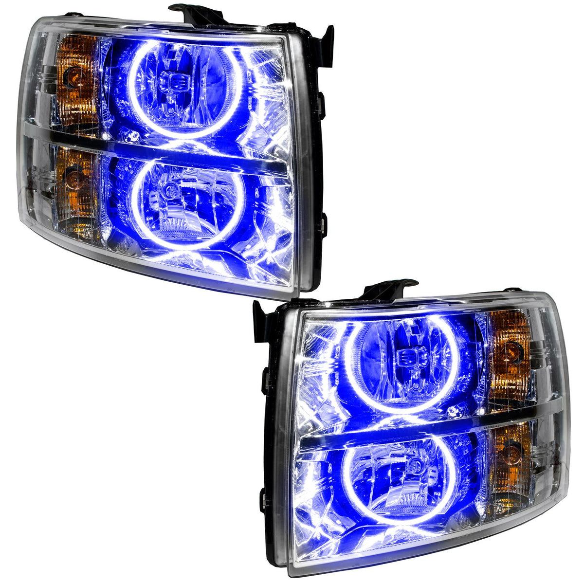 Oracle Lighting Smd Pre-Assembled Headlights, Round Style, Blue - 7007-002