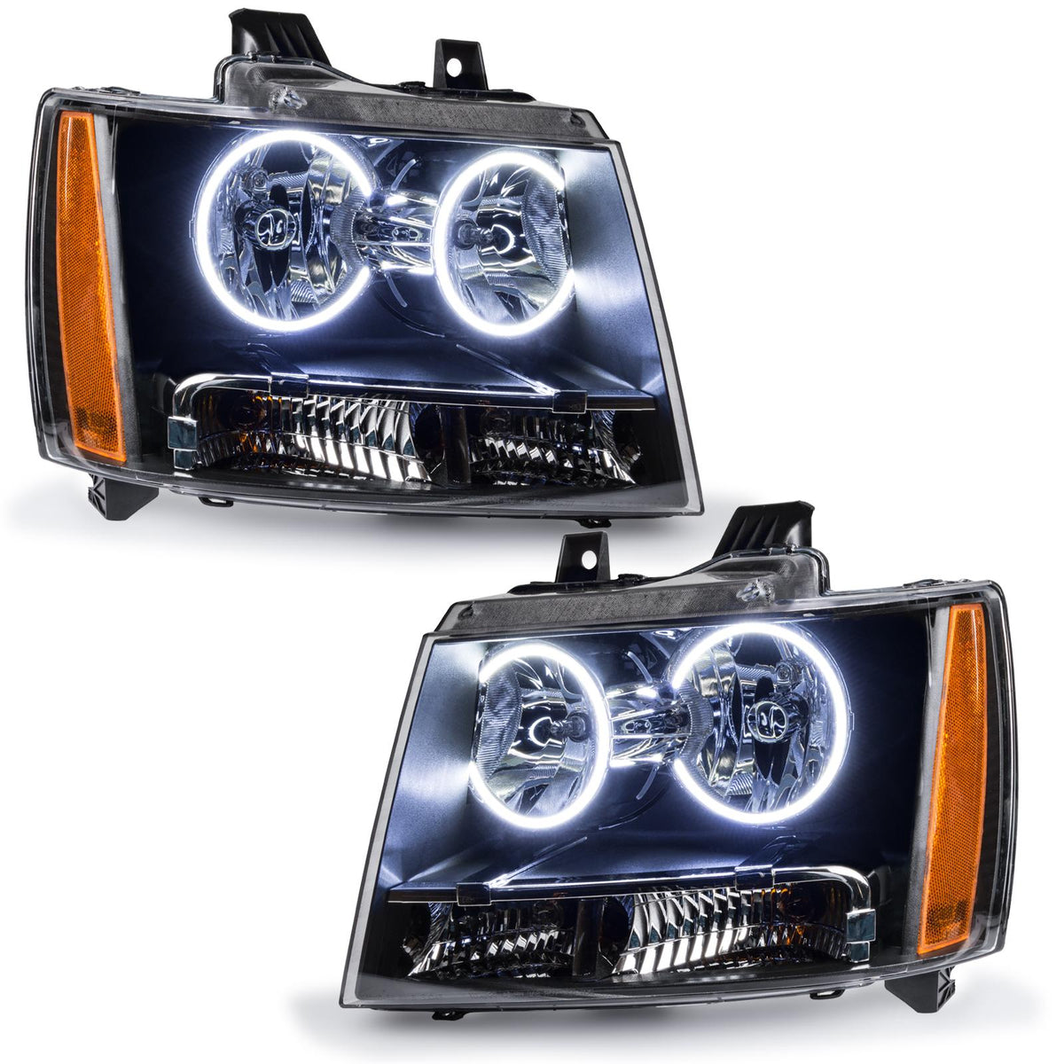 Oracle Lighting Smd Pre-Assembled Headlights, White (2007-2014 Suburban, Suburban 1500, Suburban 2500) - 7008-001