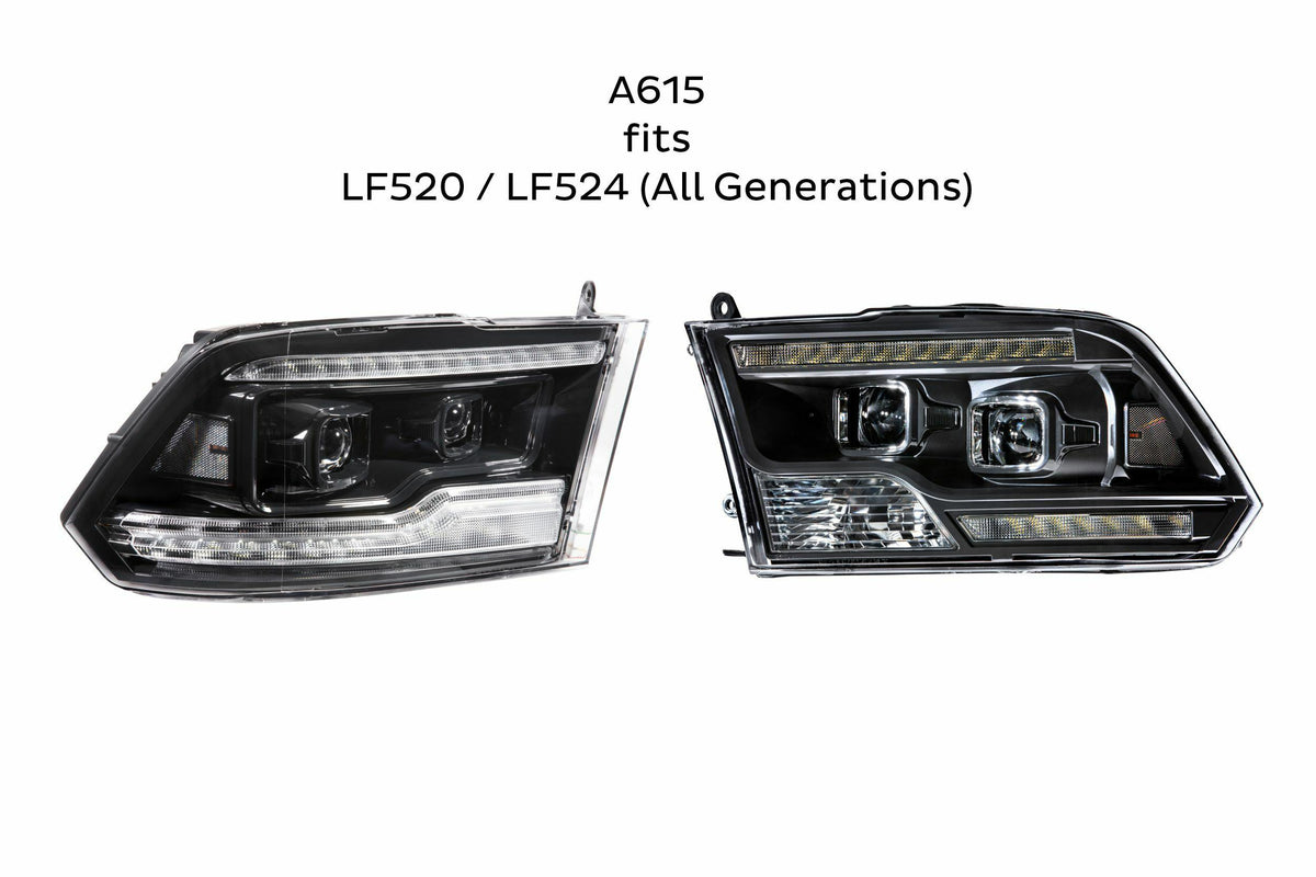 Morimoto Smoked Sidemarkers: LF523 / LF525 (All Gens) (Set) - A620