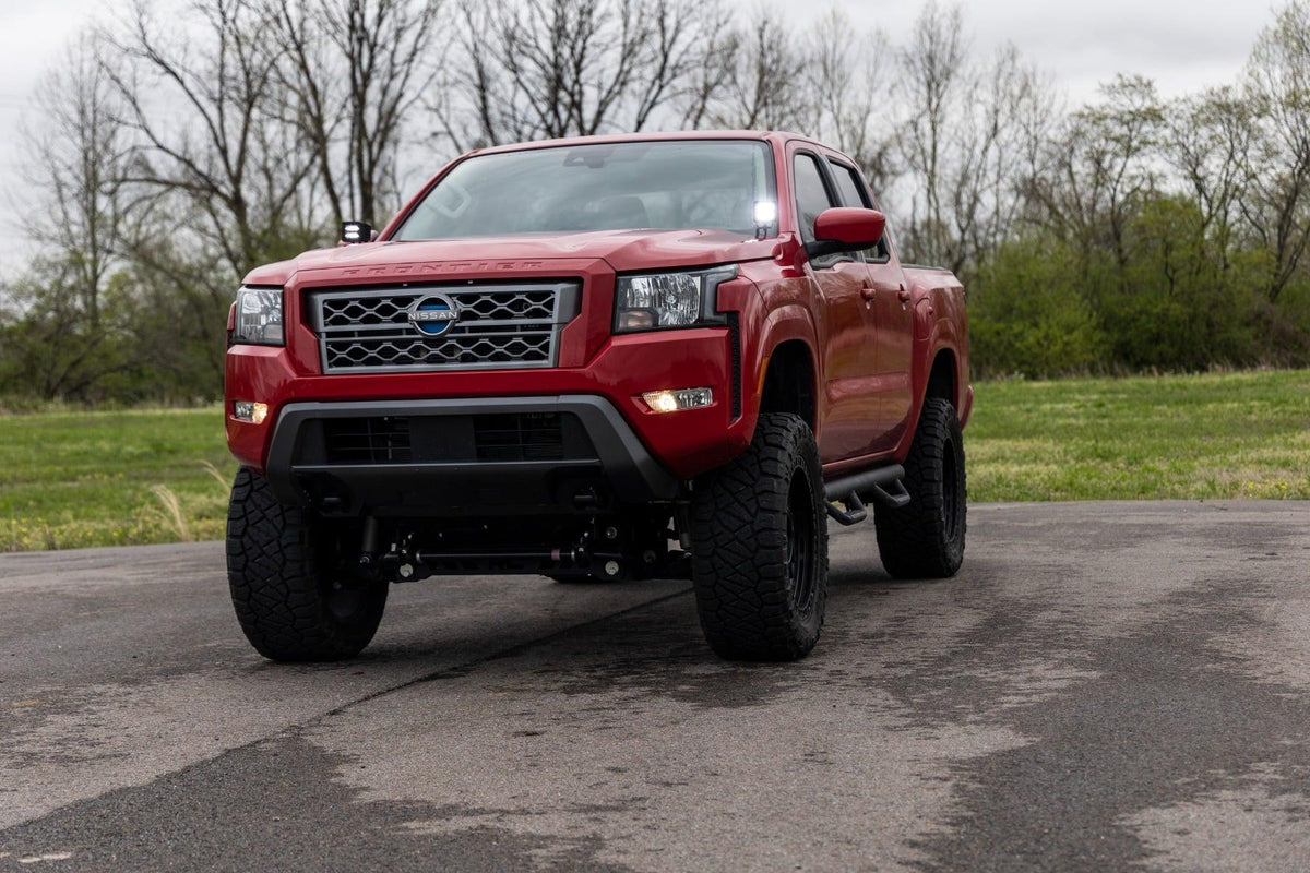 Rough Country 2-inch Square Cree LED Lights - (Pair, Black Series, Flood Beam) - 70133BL