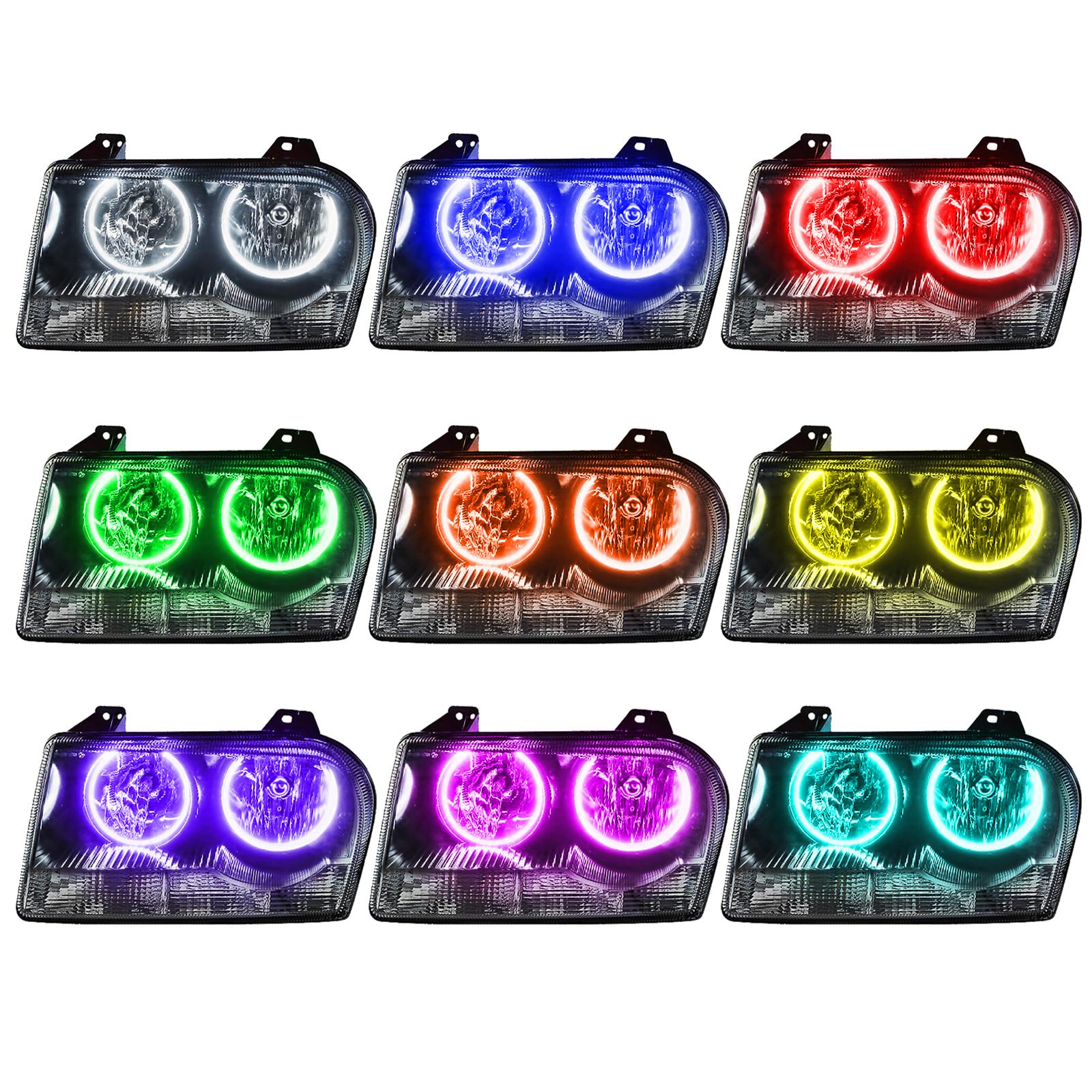 Oracle Lighting Smd Pre-Assembled Headlights, Colorshift 2.0 (2005-2010 300) - 7016-333
