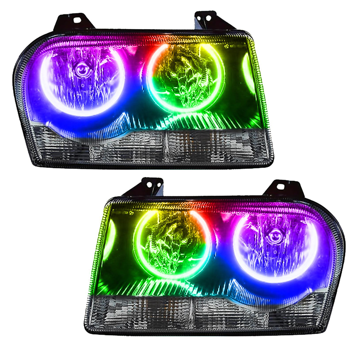 Oracle Lighting Smd Pre-Assembled Headlights, Colorshift - No Controller (2005-2010 300) - 7016-334