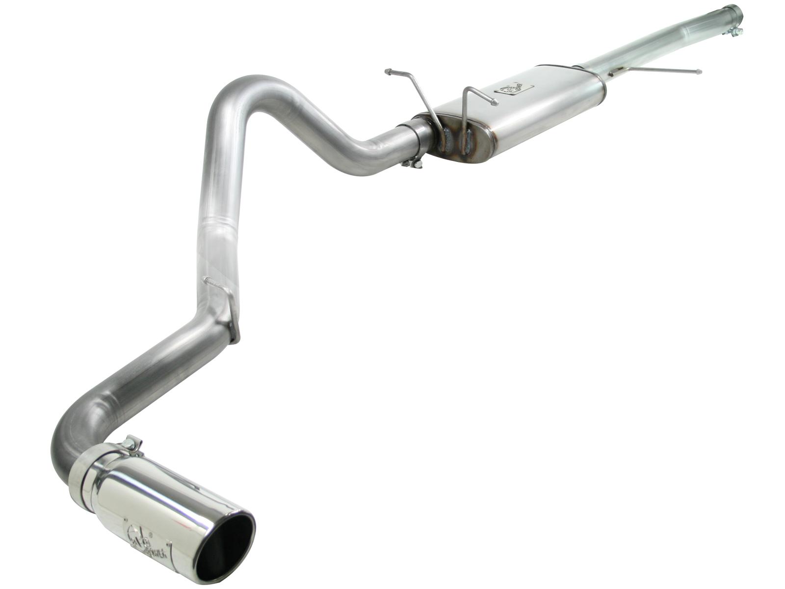 AFE MACH Force-Xp 3 IN 409 Stainless Steel Cat-Back Exhaust System w/Polished Tip (1997-2003 F-150, F-150) - 49-43043-P