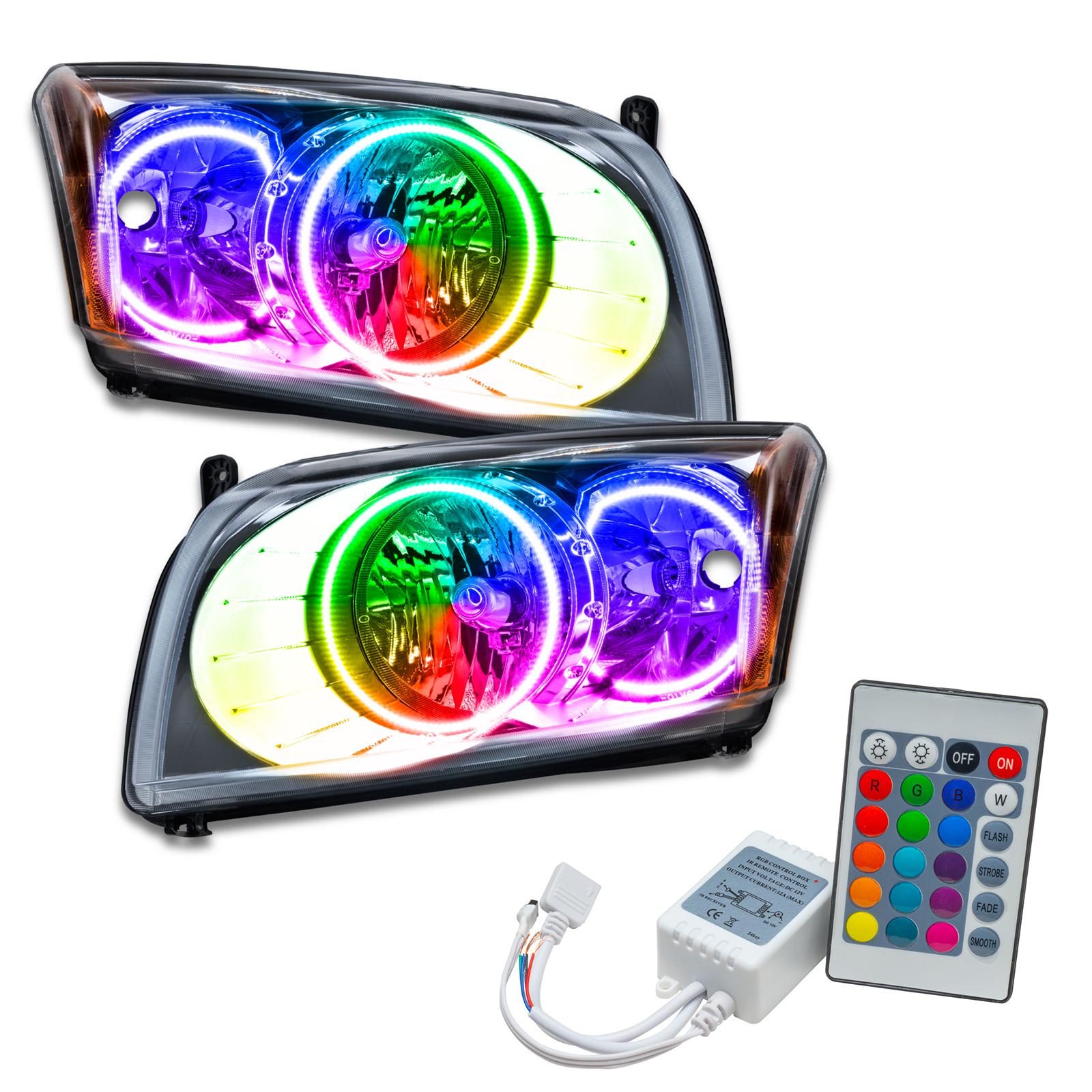 Oracle Lighting Smd Pre-Assembled Headlights, Colorshift - Simple (2007-2012 Caliber) - 7018-504