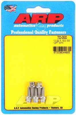 ARP 10-32 x .500 12pt SS bolts - 702-0500