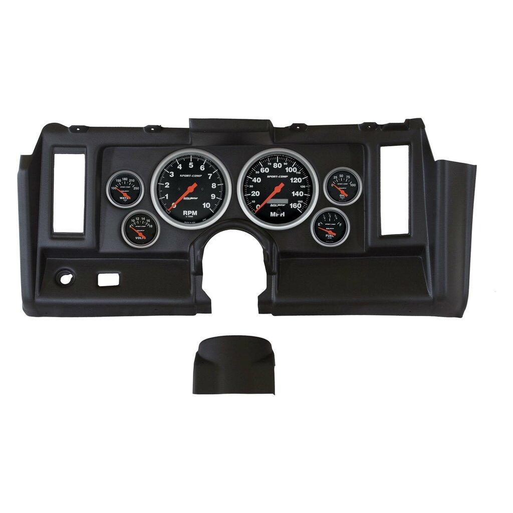 Auto Meter 6 GAUGE DIRECT-FIT DASH KIT, CAMARO 69, SPORT-COMP - 7021-SC