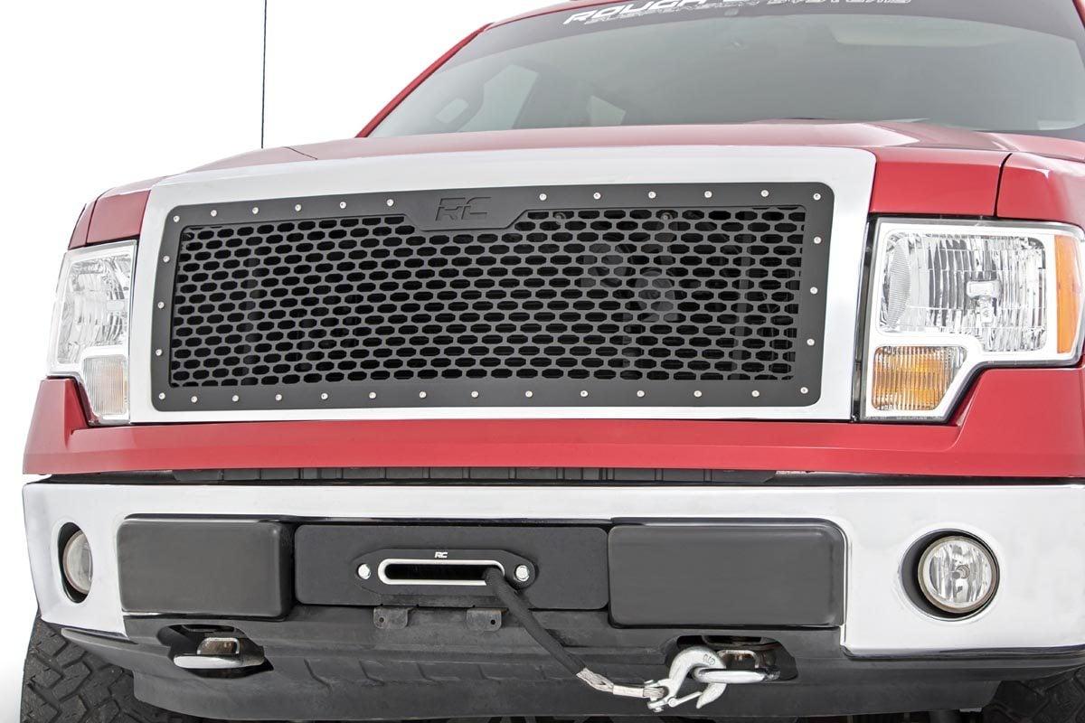 Rough Country Ford Mesh Grille (09-14 F-150) (2009-2014 F-150) - 70229