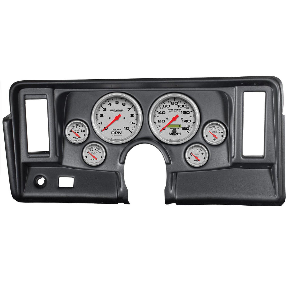 Auto Meter 6 GAUGE DIRECT-FIT DASH KIT, NOVA 69-76, ULTRA-LITE - 7024-UL