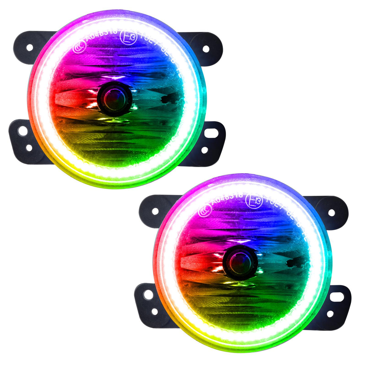 Oracle Lighting Smd Fog Lights, Chrome, Colorshift (2005-2007 Magnum) - 7029-333