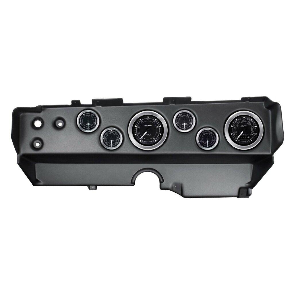 Auto Meter 6 GAUGE DIRECT-FIT DASH KIT, E-BODY / CUDA / CHALLENGER 70-74, CHRONO - 7029-CH