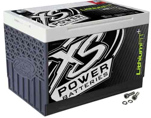 XS Power Lithium Powersports Series Batteries - M6 Terminal Bolts Included - Li-PS3400