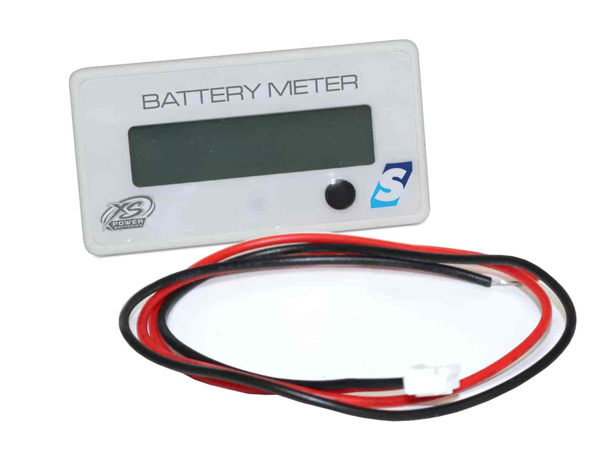 XS Power Capacity Meter for AGM, LFP, LTO with Blue Backlight - XSP-VM