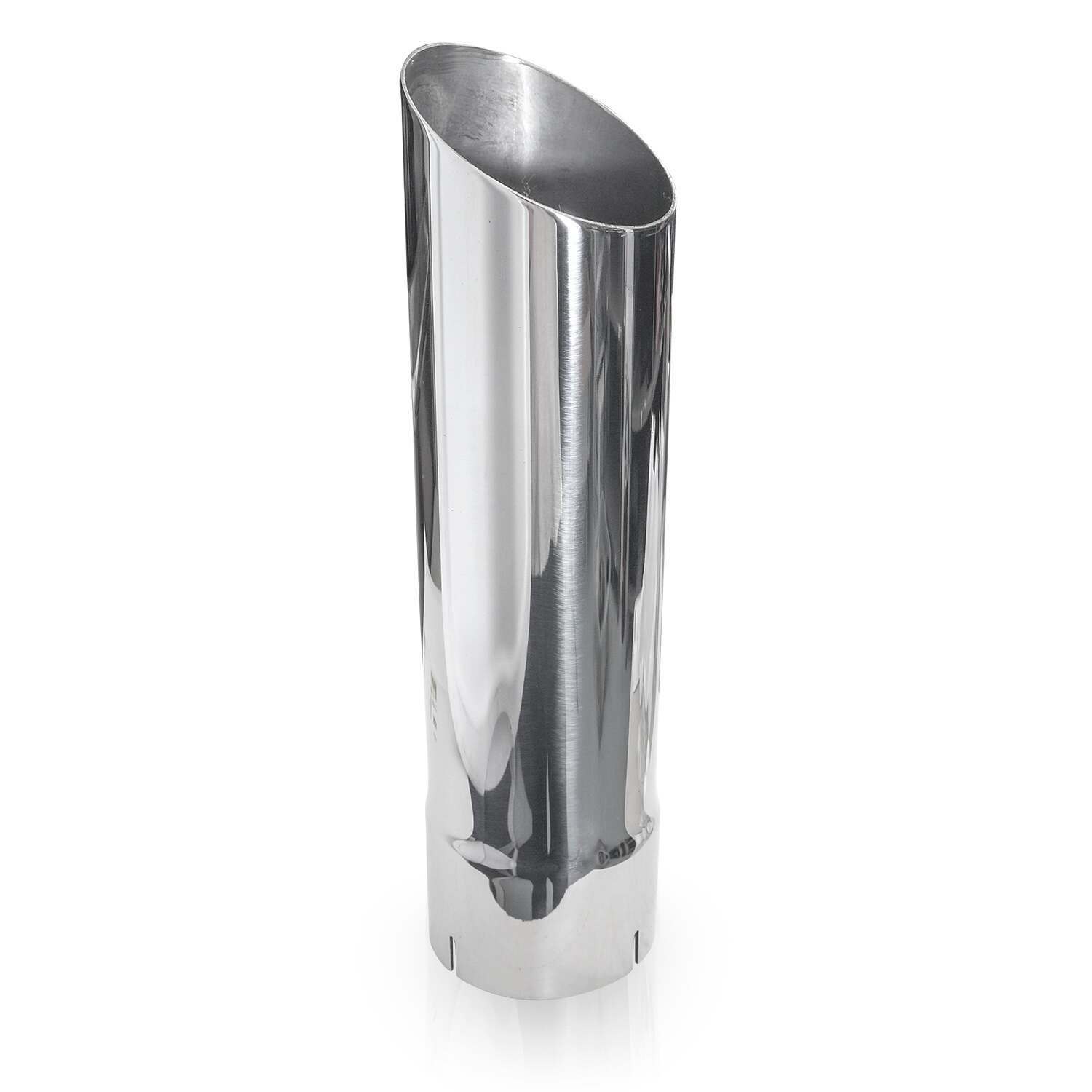Stainless Works Slash Cut Tip 3-1/2" Inlet (Pair) - 7031350