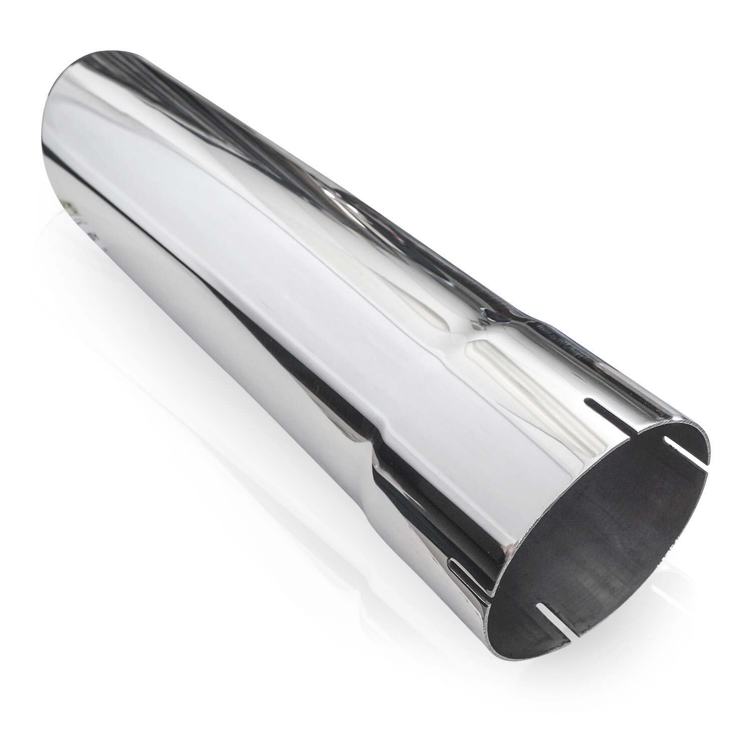 Stainless Works Slash Cut Tip 3-1/2" Inlet (Pair) - 7031350