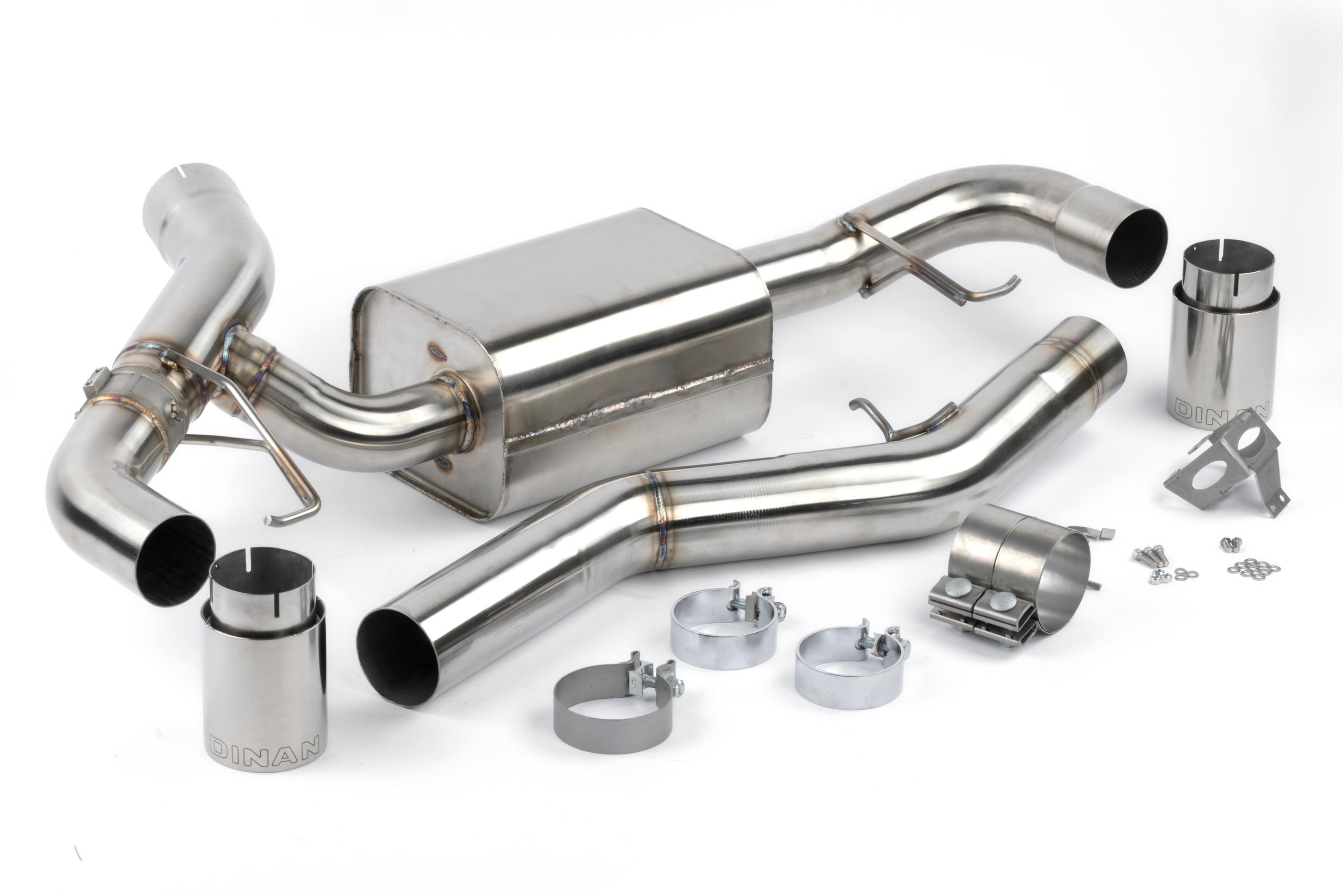 Dinan Valved Axle-Back Exhaust - 2019-2024 BMW 330i/430i - D660-0091