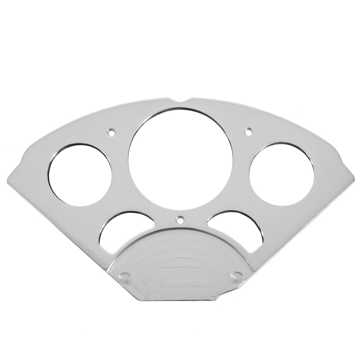 Auto Meter DIRECT FIT DASH PANEL, CHEVY CAR 55-56, 5 GAUGE, BILLET - 7033