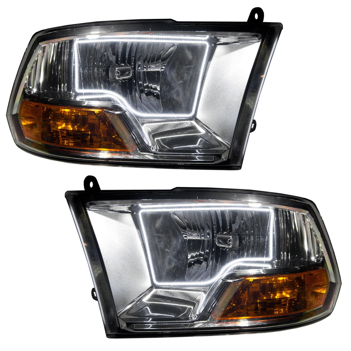 Oracle Lighting Smd Pre-Assembled Headlights, Chrome Bezel, White - 7038-001