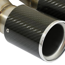 AFE MACH Force-Xp 3-1/2 IN Carbon Fiber OE Replacement Exhaust Tips (2013-2016 Boxster, Cayman) - 49C36413-C