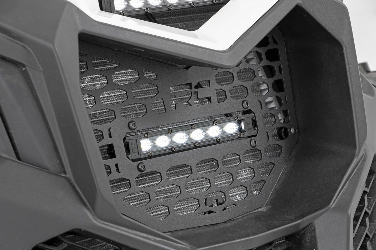 Rough Country 6 Inch Black Series LED Light Bar Slim Line - 70416ABL