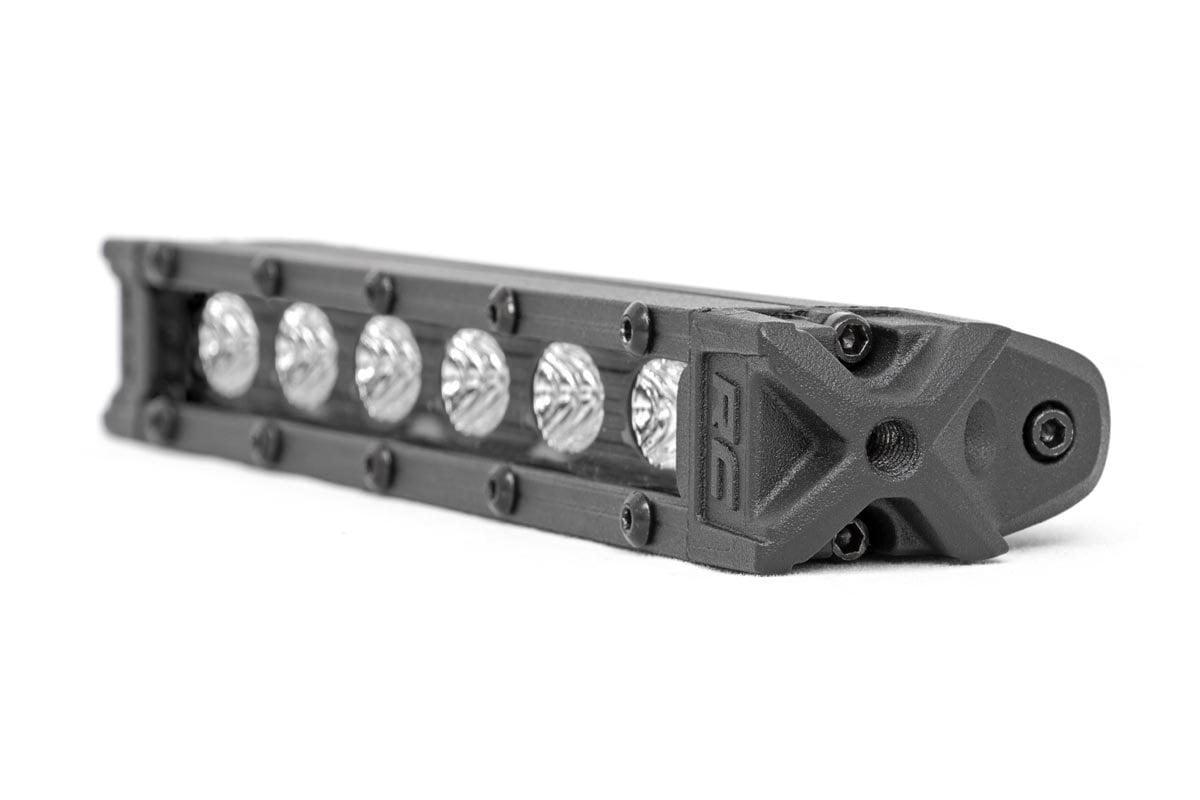 Rough Country 6 Inch Black Series LED Light Bar Slim Line - 70416ABL