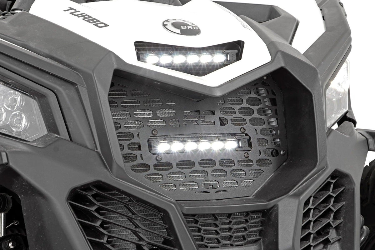 Rough Country 6 Inch Black Series LED Light Bar Slim Line - 70416ABL
