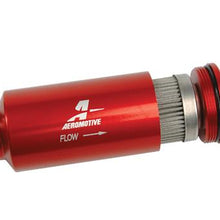 Aeromotive 40 Micron, Orb-10 Red Fuel Filter - 12335