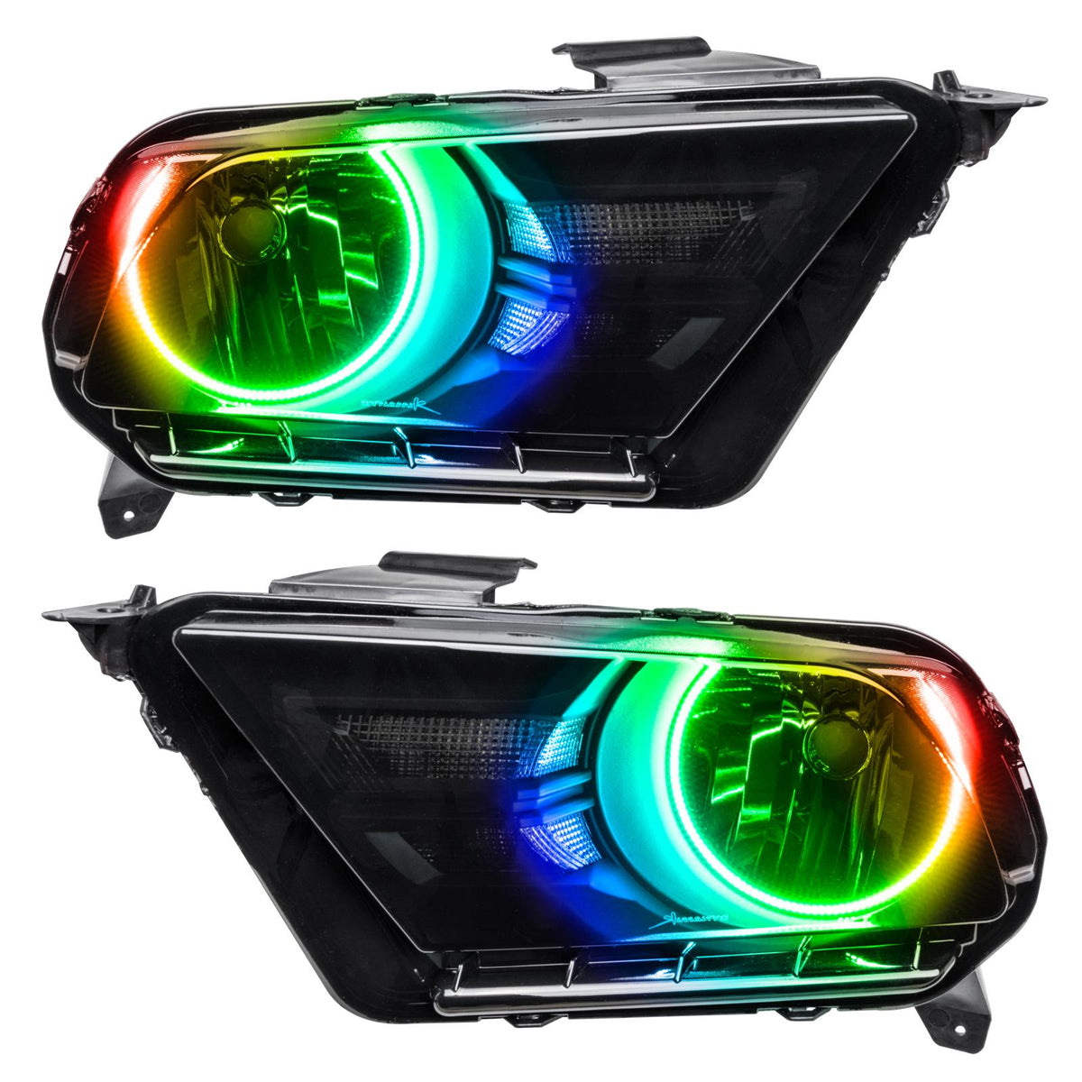 Oracle Lighting Smd Pre-Assembled Headlights, Non-Hid, Colorshift Bc1 - 7050-335