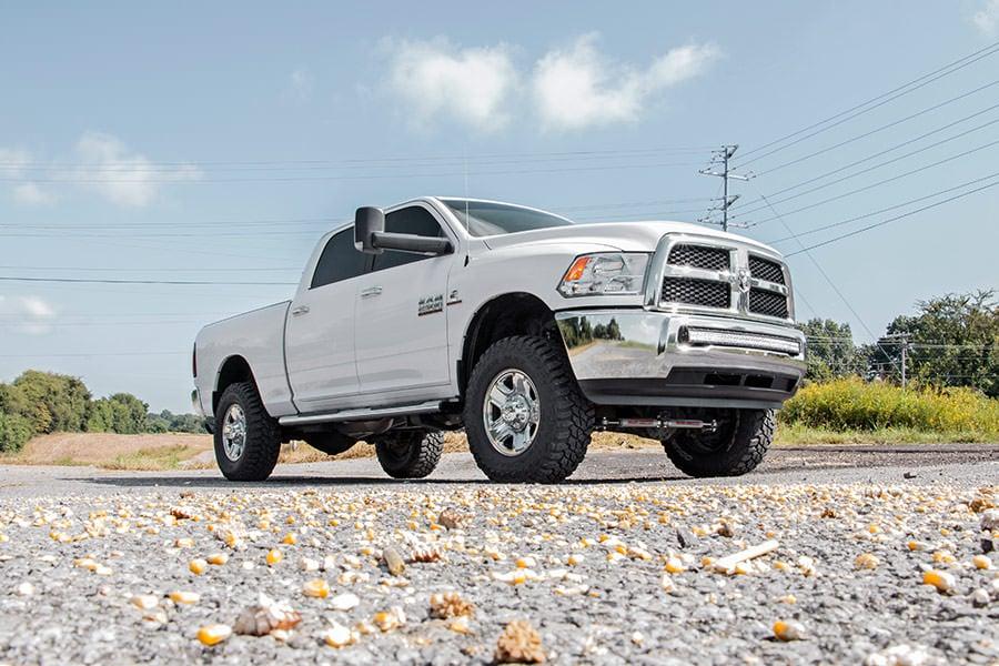 Rough Country Dodge 40-inch Curved LED Light Bar Hidden Bumper Kit w/Black Series LED For 10-18 Ram 2500/3500 Rough Country - 70570B